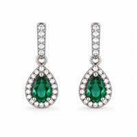 Boucles d'oreilles Ultima Edizione Femme Colore in Argent OAO7159 VERDE